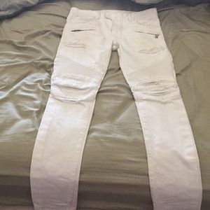 Distressed Balmain Jeans